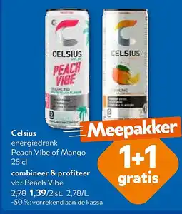 OKay Celsius Peach Vibe aanbieding