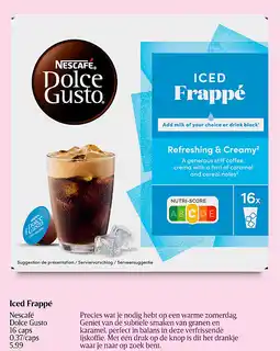Delhaize Iced Frappé aanbieding