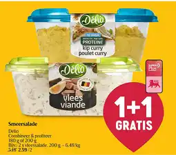 Delhaize Smeersalade aanbieding