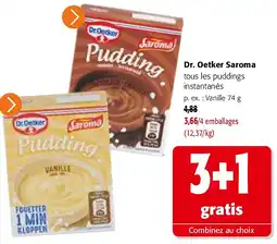 Colruyt Dr. Oetker Saroma Vanille 74 g aanbieding