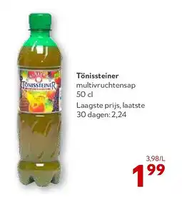 OKay Tönissteiner multivruchtensap 50 cl aanbieding