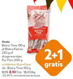 OKay Aoste Bistro Time 150 g aanbieding