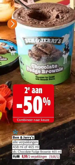 Colruyt Ben & Jerry’s aanbieding