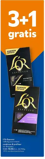 OKay L’Or Espresso Ristretto aanbieding