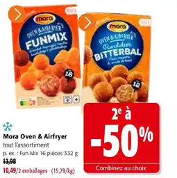 Colruyt Mora Oven & Airfryer Fun Mix 16 pièces 332 g aanbieding