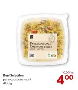 OKay Boni Selection parelcouscous munt 400 g aanbieding