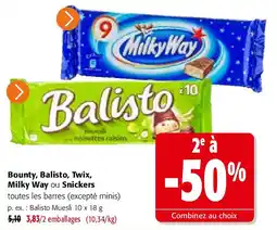 Colruyt Balisto Muesli 10 x 18 g aanbieding