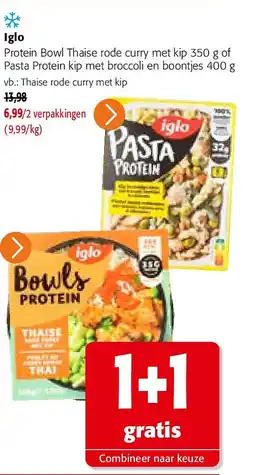 Colruyt Iglo Thaise rode curry met kip aanbieding