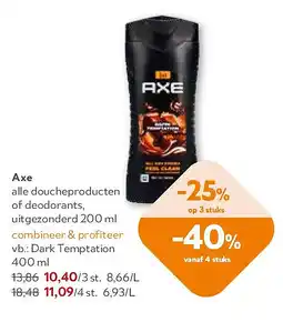 OKay Axe Dark Temptation 400 ml aanbieding