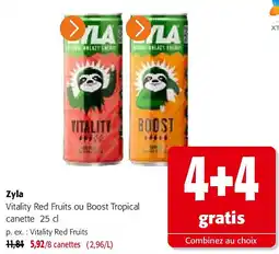 Colruyt Zyla Vitality Red Fruits aanbieding