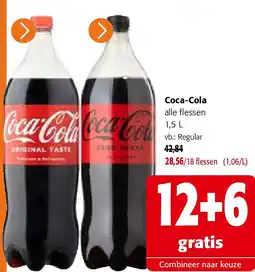 Colruyt Coca-Cola alle flessen 1,5 L aanbieding