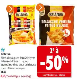 Colruyt Belviva Frites classiques aanbieding