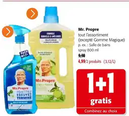 Colruyt Mr. Propre Salle de bains spray 800 ml aanbieding