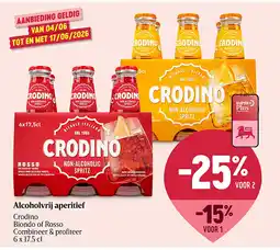 Delhaize Alcoholvrij aperitief aanbieding