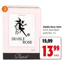 Colruyt Diable Rose 2025 aanbieding