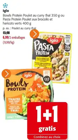 Colruyt Iglo Poulet au curry thaï aanbieding