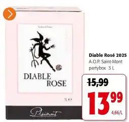 Colruyt Diable Rosé 2025 aanbieding