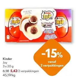 OKay Kinder Joy 3 x 20 g aanbieding