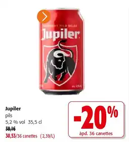 Colruyt Jupiler pils 5,2 % vol 35,5 cl aanbieding