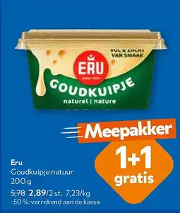 OKay Eru Goudkuipje natuur 200 g aanbieding