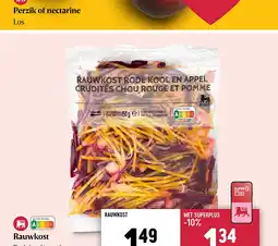 Delhaize Rauwkost aanbieding