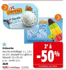 Colruyt IJsboerke Vanille 2,5 L aanbieding