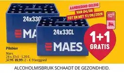 Delhaize Pilsbier aanbieding