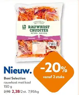 OKay Boni Selection rauwkost met kool 150 g aanbieding