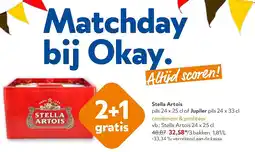 OKay Stella Artois 24 x 25 cl aanbieding