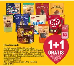 Delhaize Chocoladesnack aanbieding
