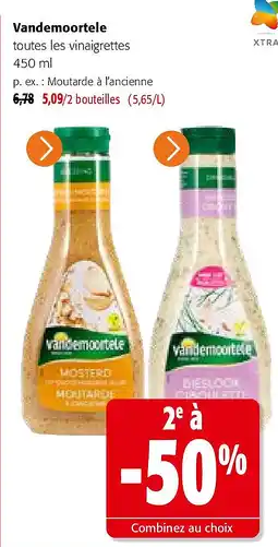 Colruyt Vandemoortele Moutarde à l’ancienne aanbieding