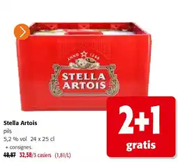 Colruyt Stella Artois pils 5,2 % vol 24 x 25 cl aanbieding