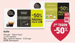 Delhaize Koffie aanbieding
