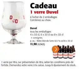 Colruyt Duvel Bière blonde forte 8,5 % vol 8 x 33 cl aanbieding