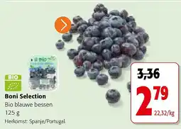 Colruyt Boni Selection Bio blauwe bessen 125 g aanbieding