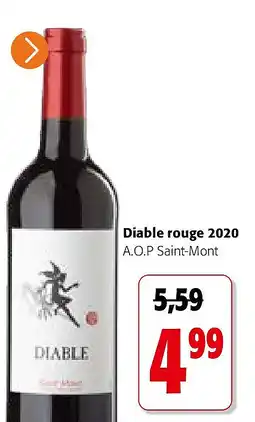 Colruyt Diable rouge 2020 aanbieding