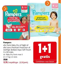 Colruyt Pampers Baby-Dry Pants maat 5 aanbieding