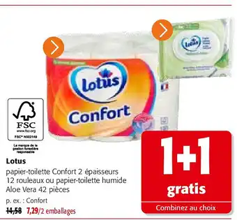 Colruyt Lotus Confort aanbieding