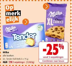 Colruyt Milka alle koeken aanbieding