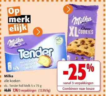 Colruyt Milka alle koeken aanbieding