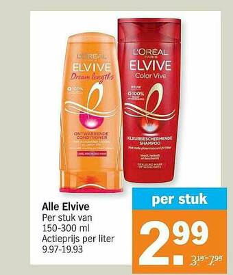 Albert Heijn Alle Elvive aanbieding