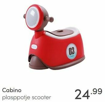 Baby & Tiener Cabino plasppotje scooter aanbieding