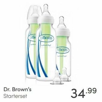 Baby & Tiener Dr. brown’s starterset aanbieding