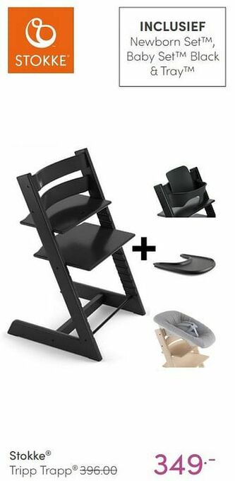 Baby & Tiener Stokke tripp trapp aanbieding