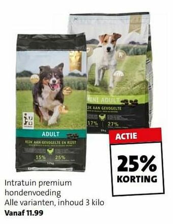 Intratuin Intratuin premium hondenvoeding aanbieding
