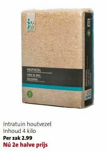 Intratuin Intratuin houtvezel aanbieding