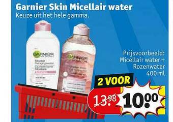 Kruidvat Garnier Skin Micellair Water aanbieding