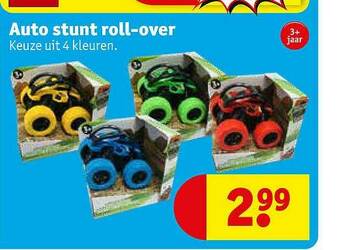 Kruidvat Auto Stunt Roll-over aanbieding