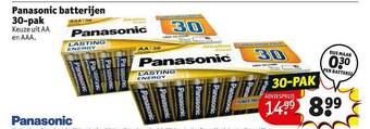 Panasonic Batterijen 30-pak