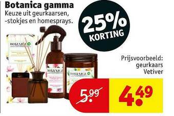 Kruidvat Botanica Gamma aanbieding